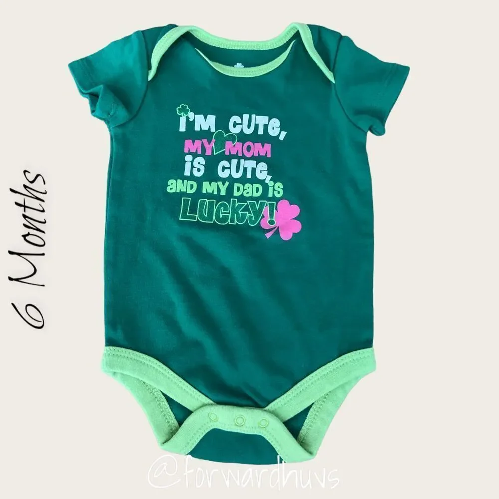 Bundle Sale 3 for $15 | 6/9 Month Irish - St. Paddy’s Fun - Carter’s & Unbranded